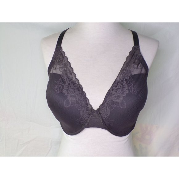 🆕NATORI Avail Full Figure Convertible Underwire Bra Gray 34DDD #741258 - Picture 8 of 12